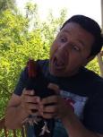 man with rooser