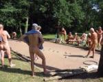 frenchmen playing naked boules